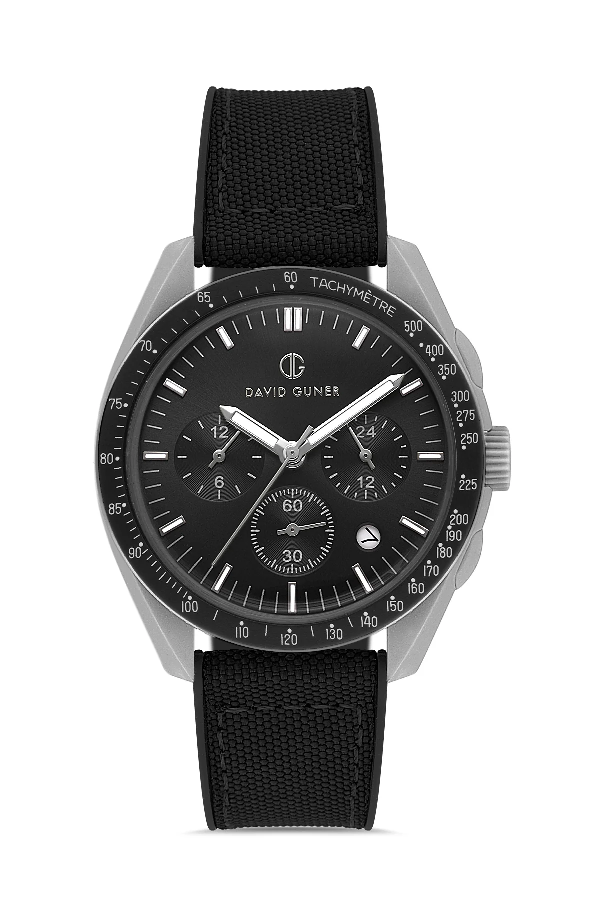 DAVID GUNER Erkek Kol Saati Gri Kadran Poli̇karbon Kasa DG-8627GD-Y9
