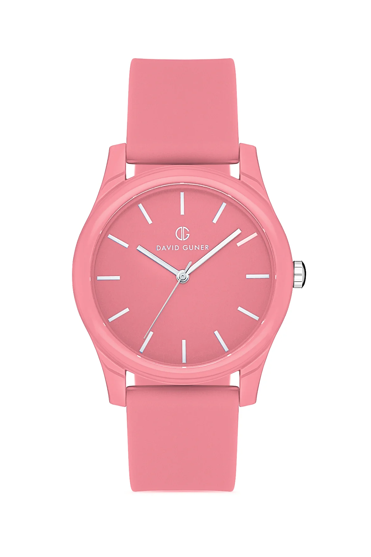 DAVID GUNER Kadın Kol Saati Pembe Kadran Pembe Kasa DG-8455LD-ZO16-INDEKS