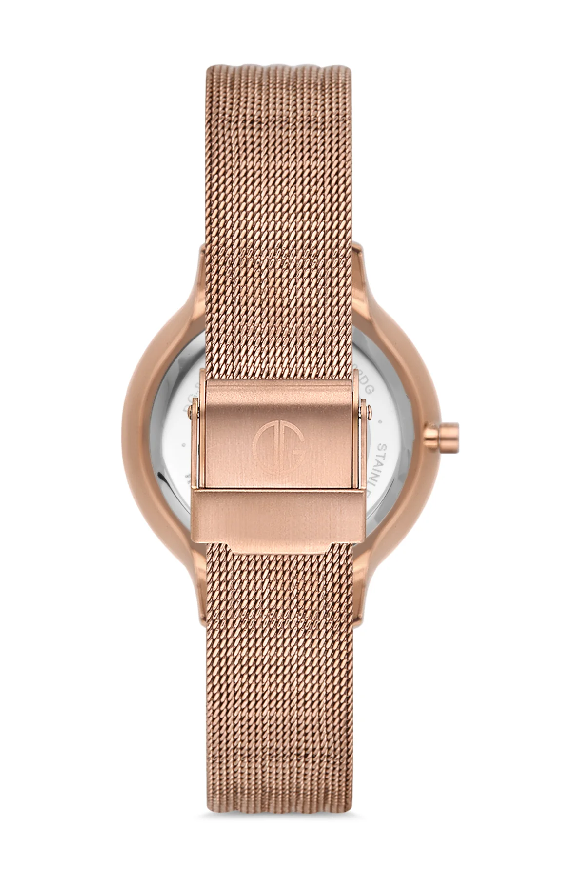 DAVID GUNER Kadın Kol Saati Gümüş Kadran Rose Kasa DG-8120LC-C1 - Image 3