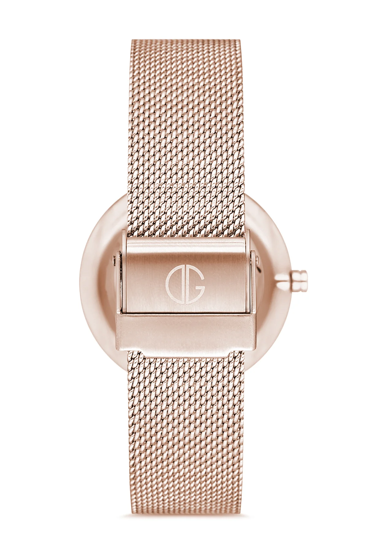 DAVID GUNER Kadın Kol Saati Gümüş Kadran Rose Kasa DG-8130LC-C1 - Image 3
