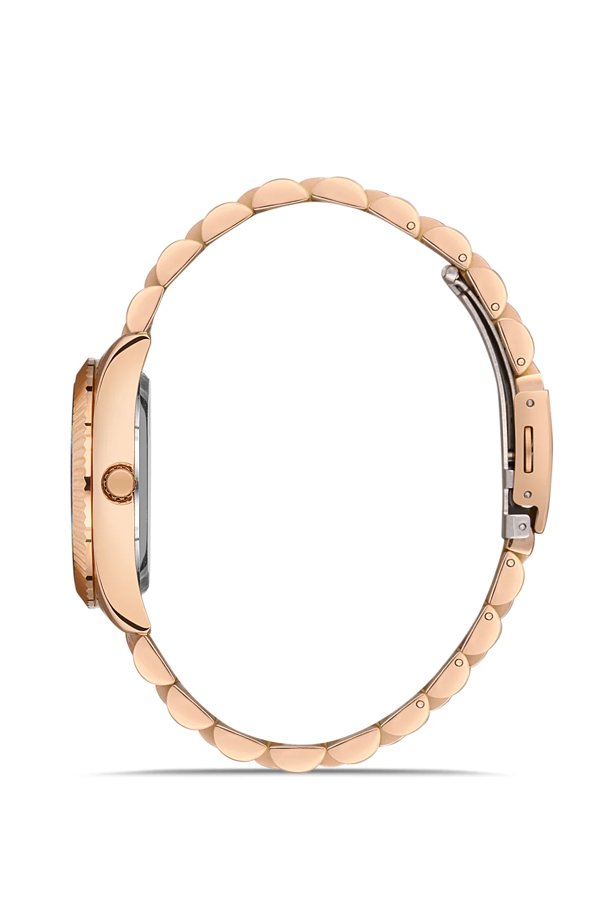 DAVID GUNER Kadın Kol Saati Gümüş Kadran Rose Kasa DG-8098LA-C1 - Image 2