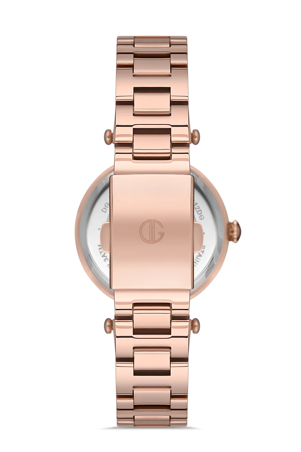 DAVID GUNER Kadın Kol Saati Gümüş Kadran Rose Kasa DG-8175LA-C1 - Image 3
