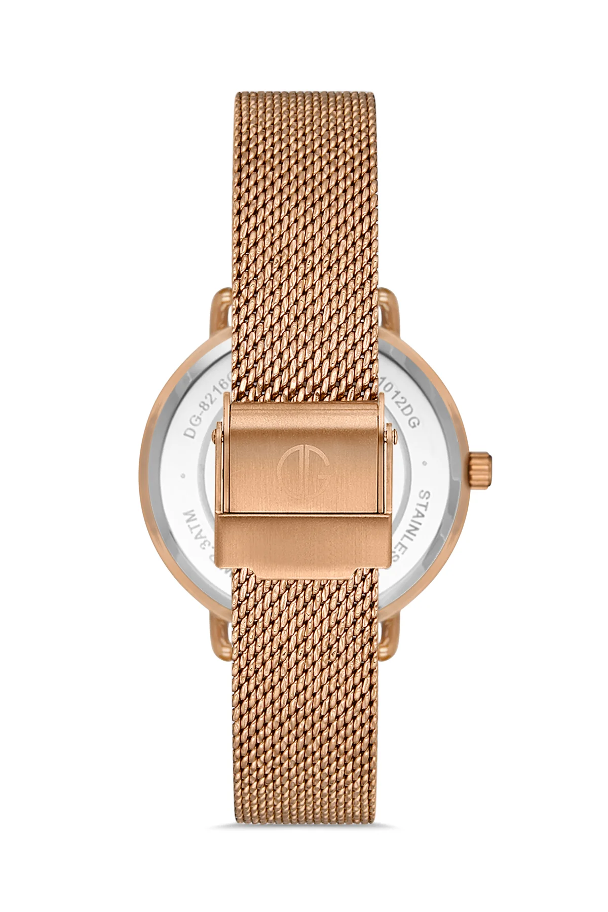 DAVID GUNER Kadın Kol Saati Gümüş Kadran Rose Kasa DG-8261LC-C1 - Image 3