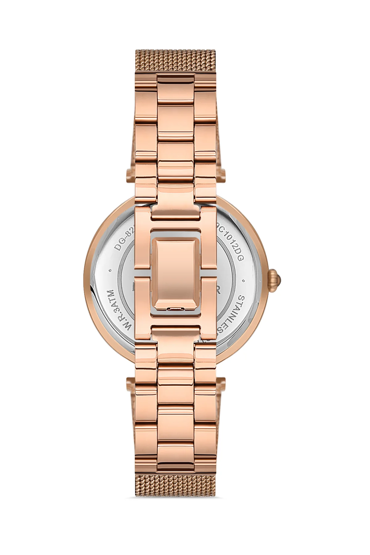 DAVID GUNER Kadın Kol Saati Gümüş Kadran Rose Kasa DG-8268LC-C1 - Image 3