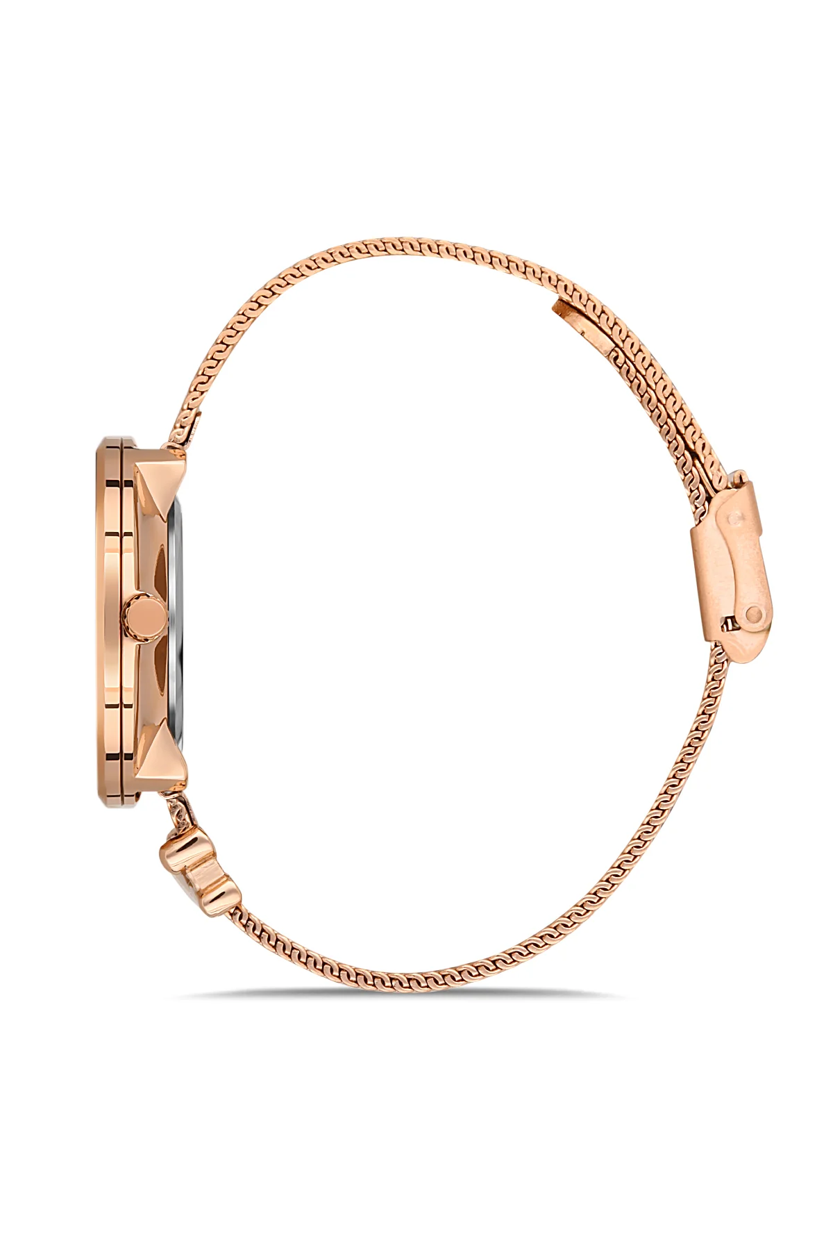 DAVID GUNER Kadın Kol Saati Gümüş Kadran Rose Kasa DG-8275LC-C1 - Image 2
