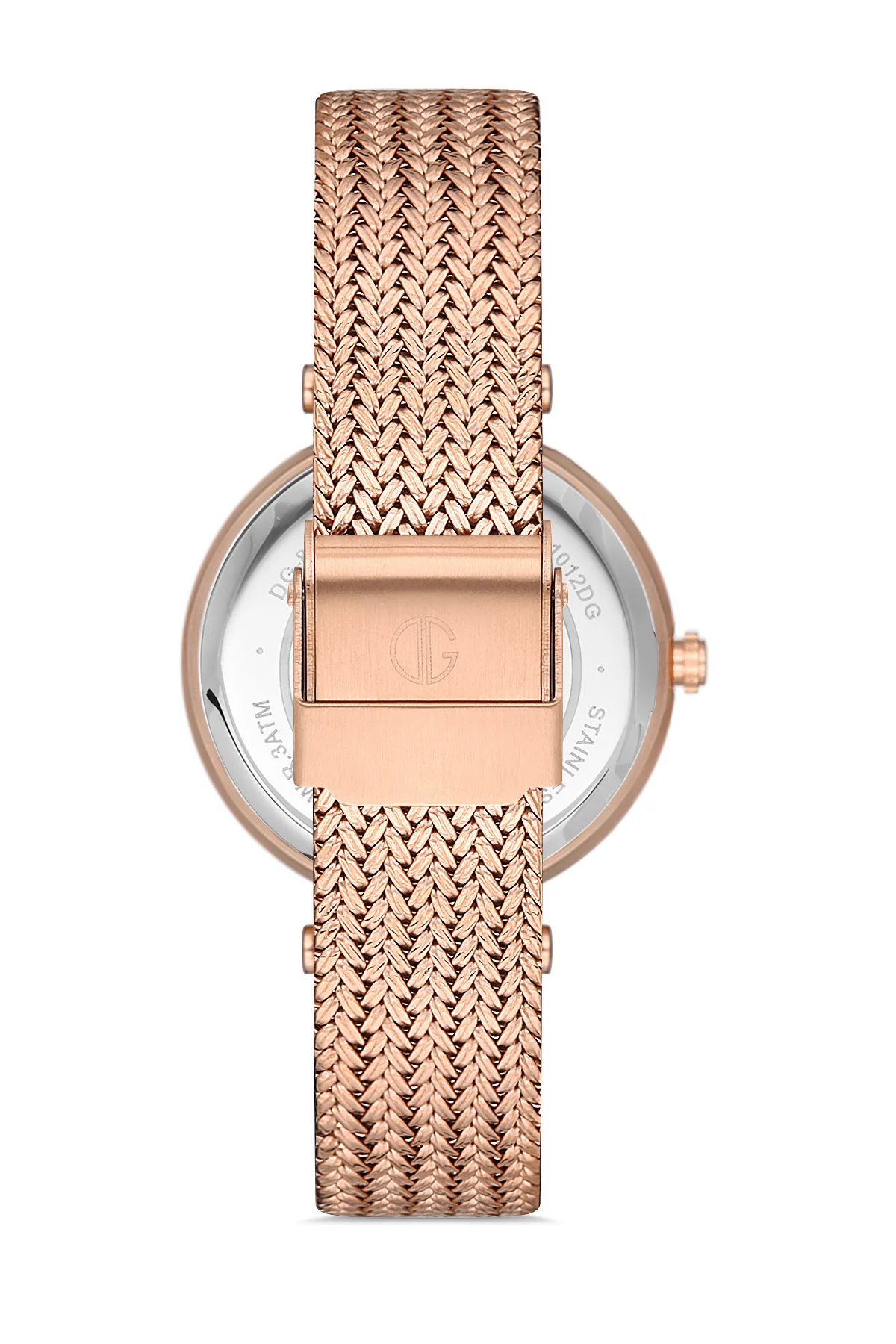 DAVID GUNER Kadın Kol Saati Gümüş Kadran Rose Kasa DG-8291LC-C1 - Image 3