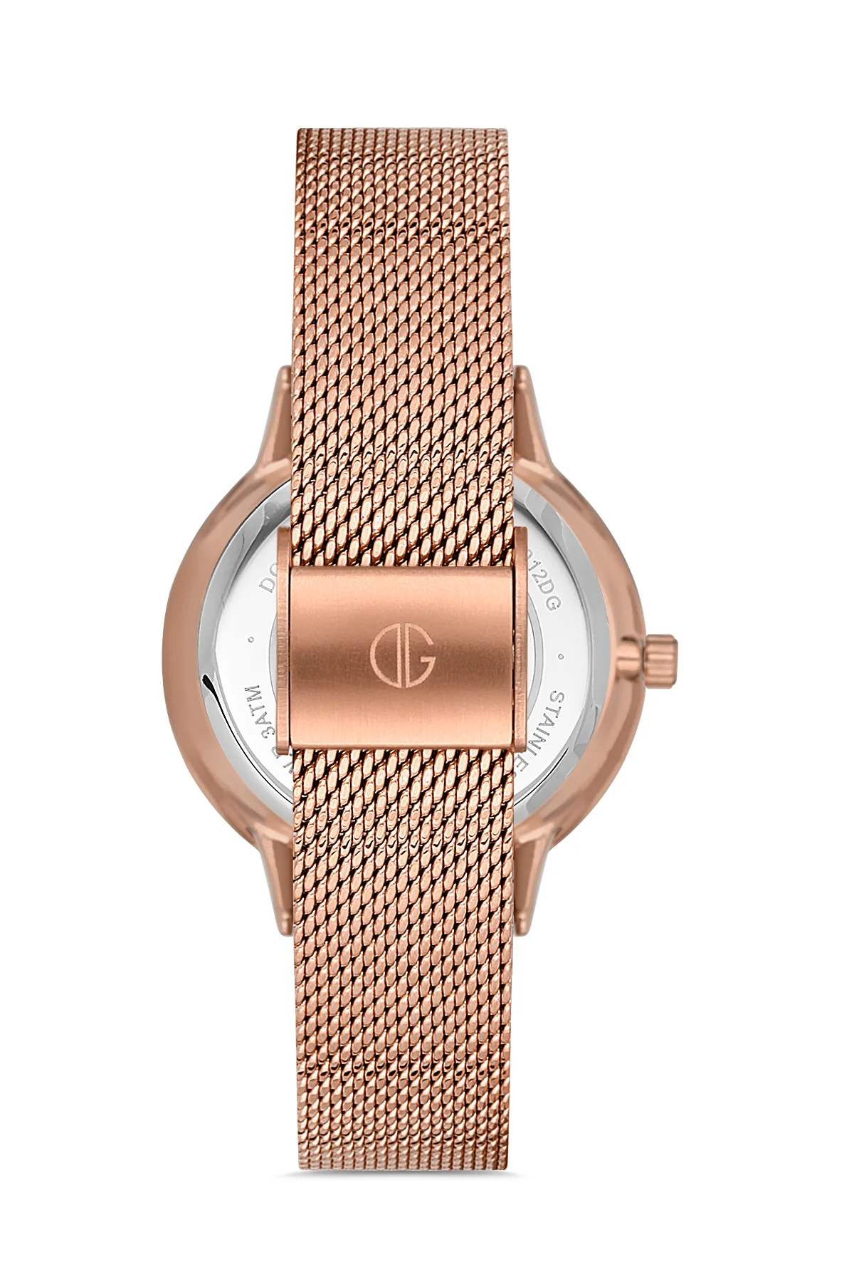 DAVID GUNER Kadın Kol Saati Gümüş Kadran Rose Kasa DG-8310LC-C1 - Image 3