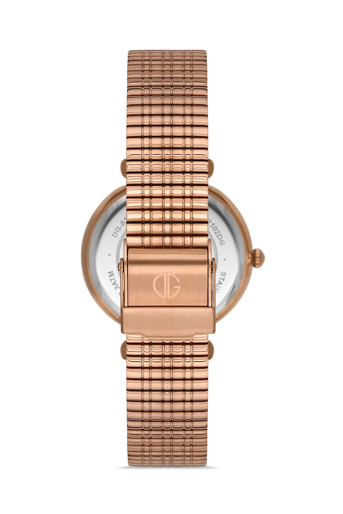 DAVID GUNER Kadın Kol Saati Gümüş Kadran Rose Kasa DG-8311LA-C1 - Image 3