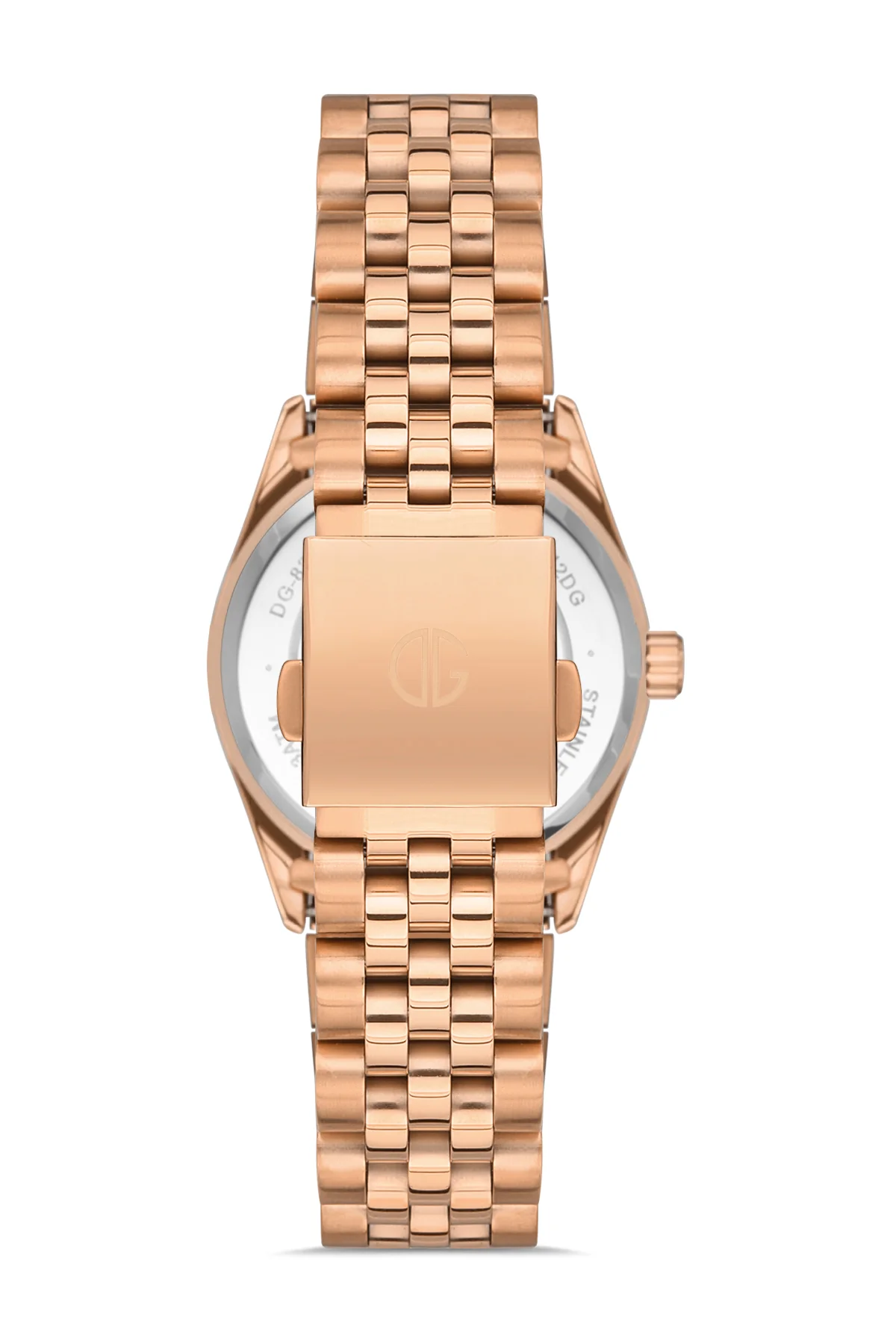 DAVID GUNER Kadın Kol Saati Gümüş Kadran Rose Kasa DG-8381LA-C1 - Image 3