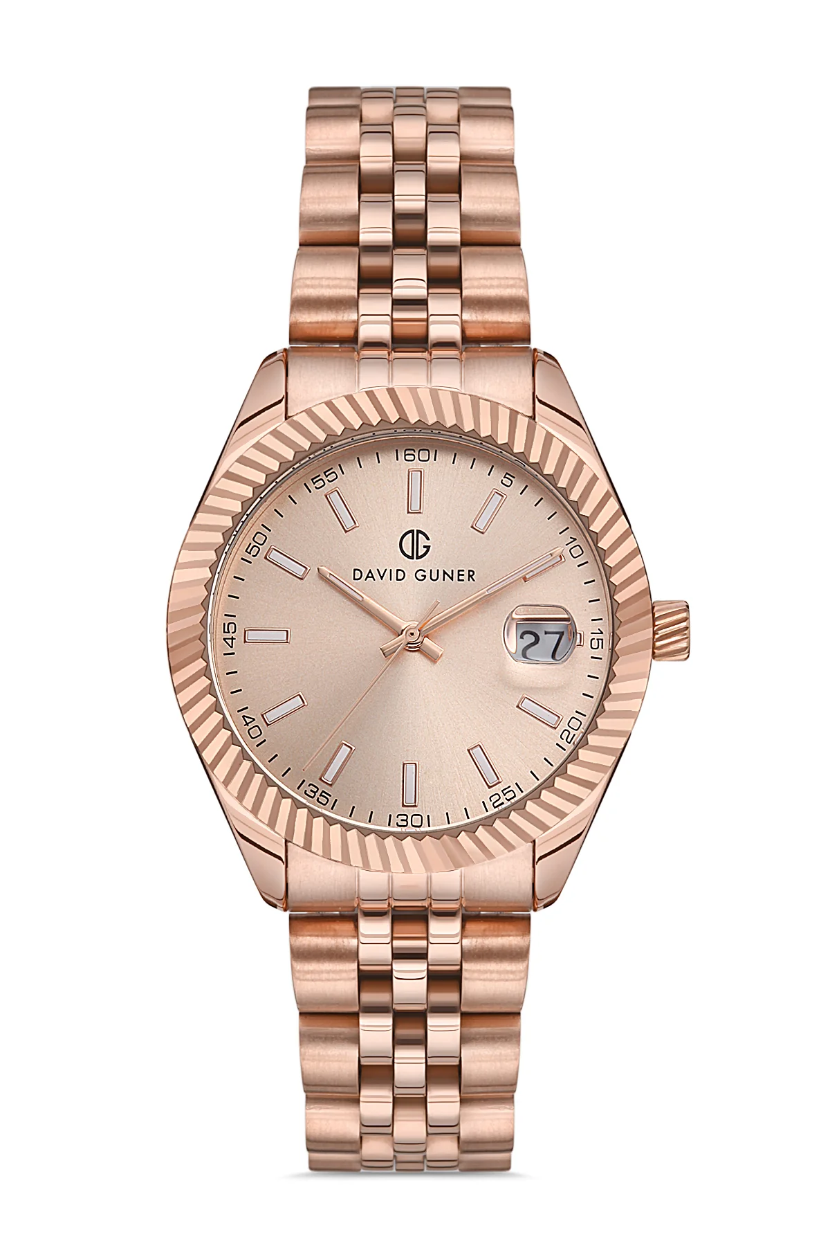 DAVID GUNER Kadın Kol Saati Rose Kadran Rose Kasa DG-8058LA-C5
