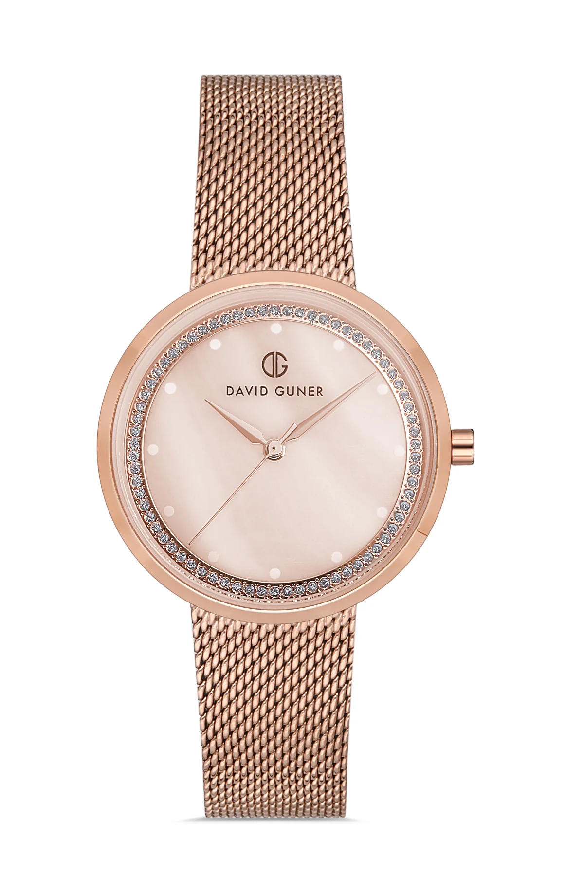 DAVID GUNER Kadın Kol Saati Rose Kadran Rose Kasa DG-8109LC-C5