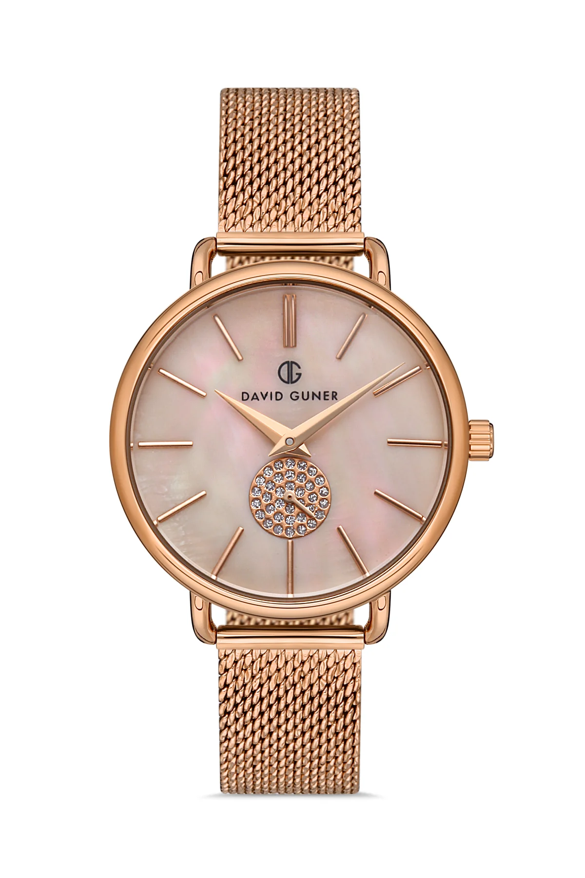 DAVID GUNER Kadın Kol Saati Rose Kadran Rose Kasa DG-8261LC-C5