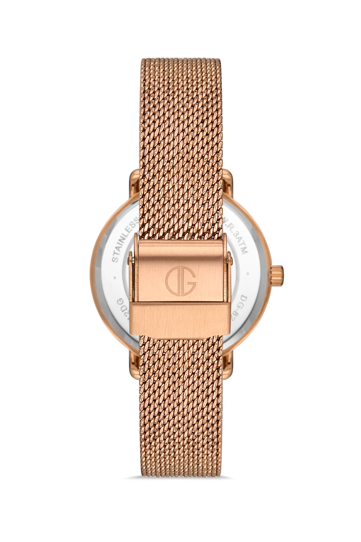 DAVID GUNER Kadın Kol Saati Rose Kadran Rose Kasa DG-8261LC-C5 - Image 3