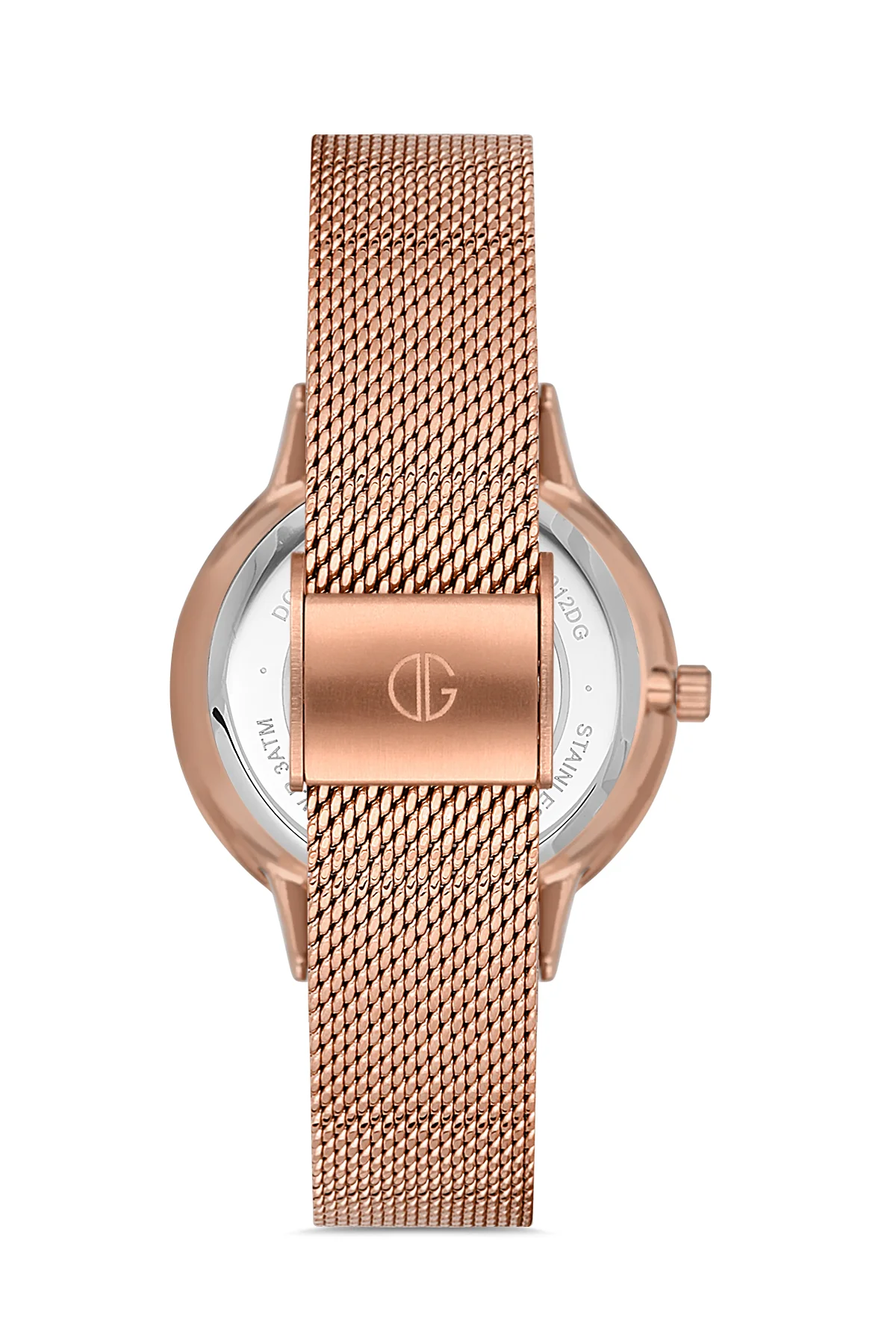 DAVID GUNER Kadın Kol Saati Rose Kadran Rose Kasa DG-8310LC-C5 - Image 3