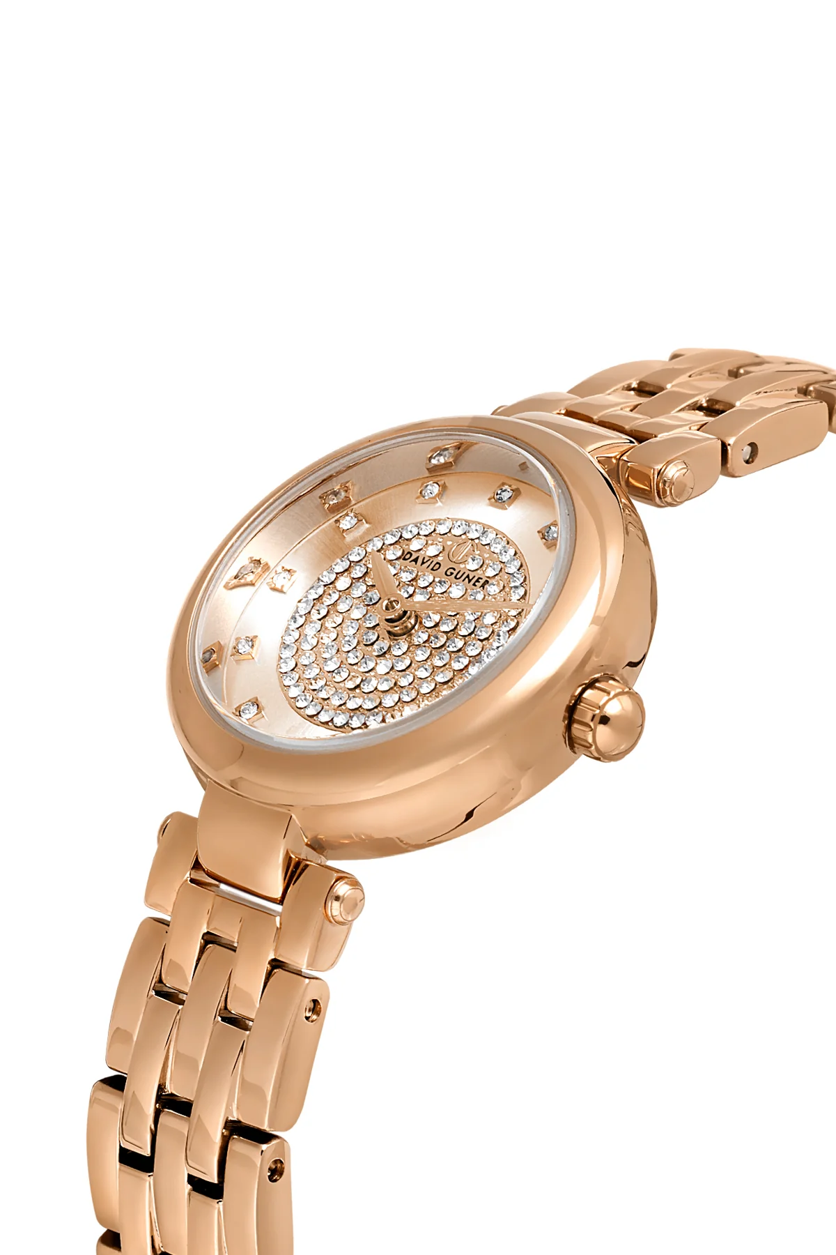 DAVID GUNER Kadın Kol Saati Rose Kadran Rose Kasa DG-8738LA-C5 - Image 3