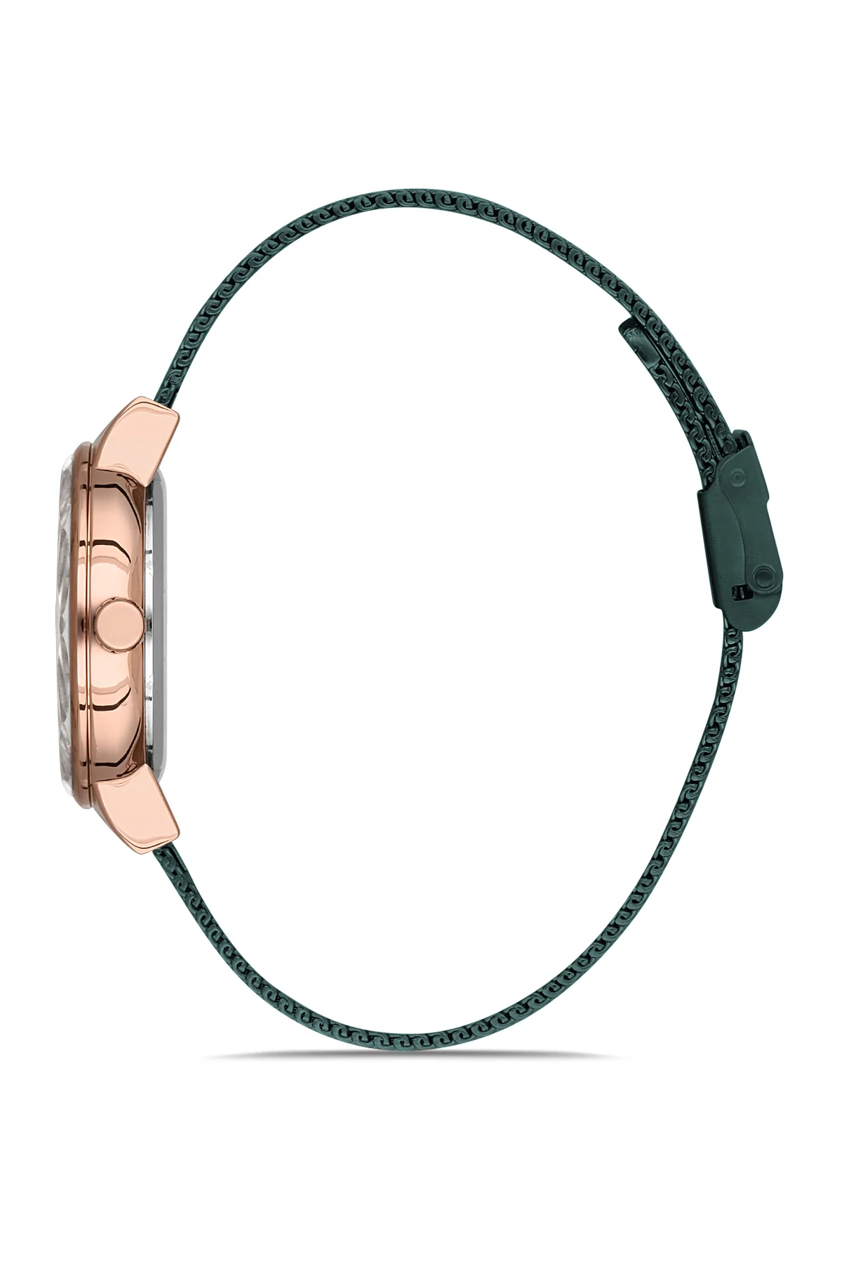 DAVID GUNER Kadın Kol Saati Yeşil Kadran Rose Kasa DG-8100LC-ZG10 - Image 2